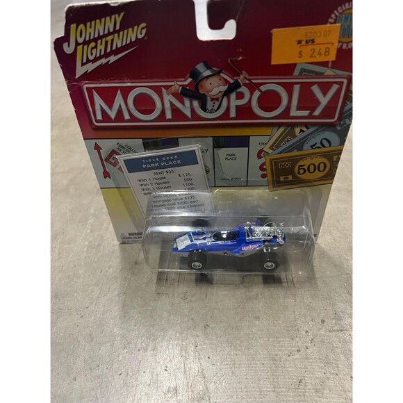 Johnny Lightning Monopoly Park Place Race Car, part of the 2003 limited edition - Picture 4 of 4